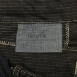 イギリス軍 DPM デザートカモ トロピカル コンバットパンツ ブラック後染め USED =