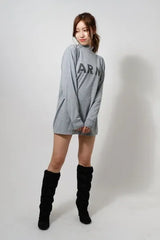 アメリカ軍 U.S.ARMY グレー 前期型 IPFU トレーニング ロングTシャツ 新品 T45LN-