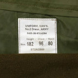 ビッグ特価 イギリス陸軍 ARMY OD No.2 ドレスパンツ USED 206GU-SB=