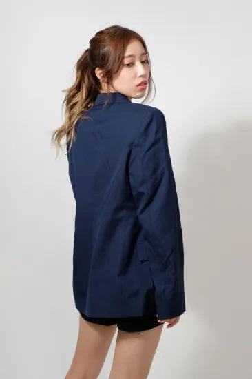 【レディース特価】アメリカ空軍 USAF エアフォースブルー レディース ドレスジャケット USED AF-JKT-LU