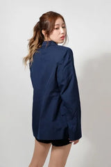 【レディース特価】アメリカ空軍 USAF エアフォースブルー レディース ドレスジャケット USED AF-JKT-LU