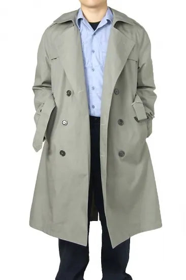 12/6まで特価)アメリカ海兵隊 USMC カーキ トレンチコート ニアニュー 12/6まで特価)アメリカ海兵隊 USMC カーキ トレンチコート ニアニュー