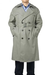 アメリカ海兵隊 USMC カーキ トレンチコート 新品