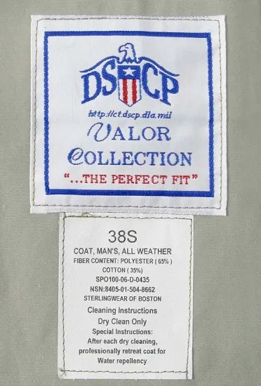 アメリカ海兵隊 USMC カーキ トレンチコート 新品