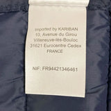 フランス自治体警察 POLICE MUNICIPALE ネイビー ブルーストライプ ダウンベスト 新品
