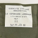 イタリア陸軍 OD コンバットパンツ USED -