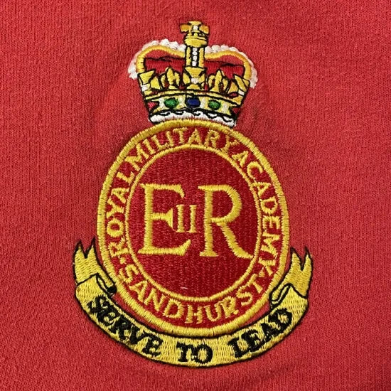 2種類 イギリス軍関連 レッド スウェットシャツ USED UK95