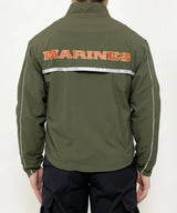 アメリカ海兵隊 U.S.M.C. new balance製 PT ランニングジャケット 新品 A39N=