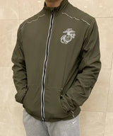 アメリカ海兵隊 U.S.M.C. new balance製 PT ランニングジャケット 新品 A39N=