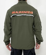 アメリカ海兵隊 U.S.M.C. new balance製 PT ランニングジャケット 新品 A39N=