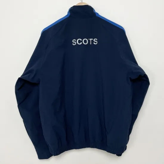 ロイヤル・スコットランド連隊 SCOTS ネイビー "NIKE" トレーニングジャケット（USED）UK116=