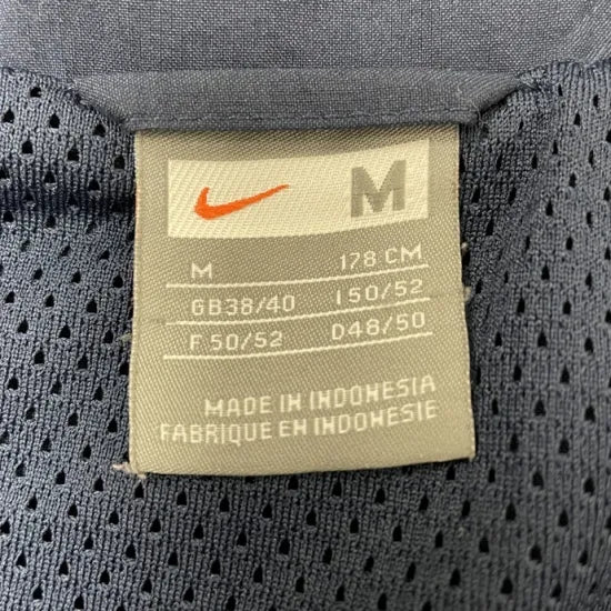 ロイヤル・スコットランド連隊 SCOTS ネイビー "NIKE" トレーニングジャケット（USED）UK116=