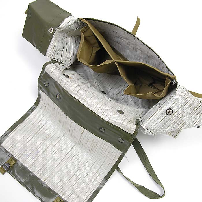 チェコ軍 OD PVC M-85 コンバットショルダーバッグ USED 166U=