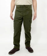 オーストリア軍 OD M-75 フィールド カーゴパンツ BランクUSED 741U2=