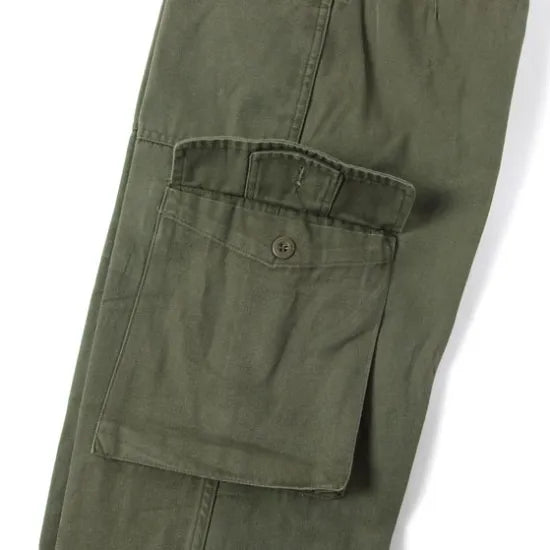 オーストリア軍 OD M-75 フィールド カーゴパンツ BランクUSED 741U2=