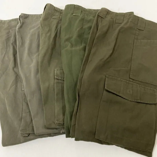 オーストリア軍 OD M-75 フィールド カーゴパンツ BランクUSED 741U2=