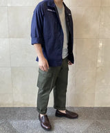 オーストリア軍 OD M-75 フィールド カーゴパンツ BランクUSED 741U2=