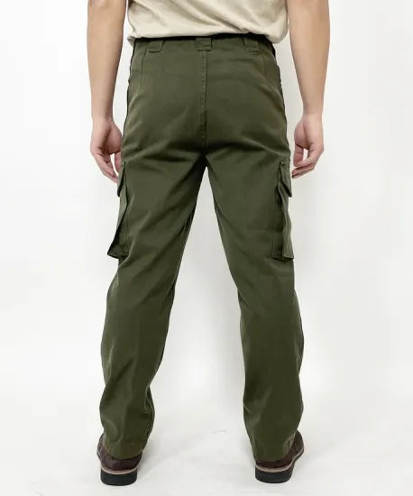 オーストリア軍 OD M-75 フィールド カーゴパンツ BランクUSED 741U2=
