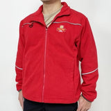 イギリス郵便 Royal Mail レッド フリースジャケット USED