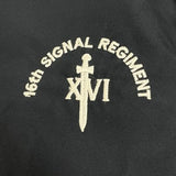 イギリス陸軍 ARMY 16th SIGNAL REGIMENT ネイビー motif8 トレーニングパンツ（USED）UK50=