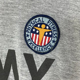 アメリカ軍 U.S.ARMY グレー 前期型 IPFU トレーニング Tシャツ PFEワッペン付 USED T45UW-