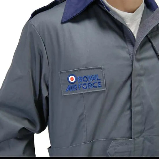 イギリス空軍 RAF ブルー/グレー カバーオール 新品 575YN