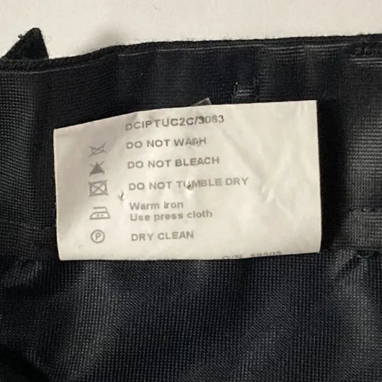 スモール&ビッグ特価 イギリス海軍 ROYAL NAVY ブラック フレア ドレスパンツ USED =