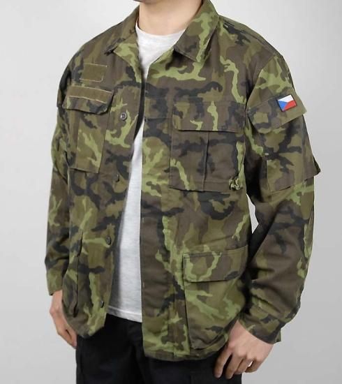 チェコ軍 カモフラージュ M-95 フィールドジャケット 新品 E16N