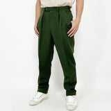 スウェーデン軍 グリーン ビンテージ パレードパンツ 新品 732N=