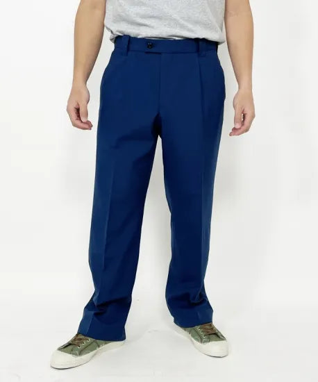 オランダ軍 ブルー ブラックサイドライン パレードパンツ 新品 =