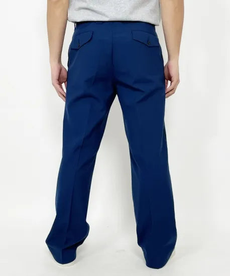 オランダ軍 ブルー ブラックサイドライン パレードパンツ 新品 =