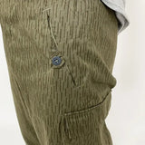 旧東ドイツ軍 NVA レインドロップカモ カーゴパンツ 新品 323N=