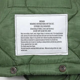 アメリカ軍 OD 極寒地 ミトングラブ用 キルティングライナー 新品 21N-LINER=