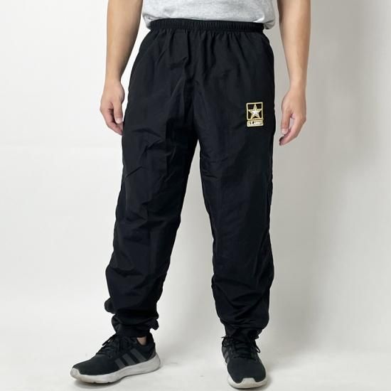 アメリカ軍 U.S.ARMY ブラック 後期型 APFU トレーニングパンツ 新品 -