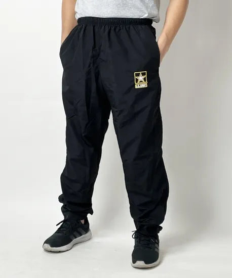 アメリカ軍 U.S.ARMY ブラック 後期型 APFU トレーニングパンツ 新品 -
