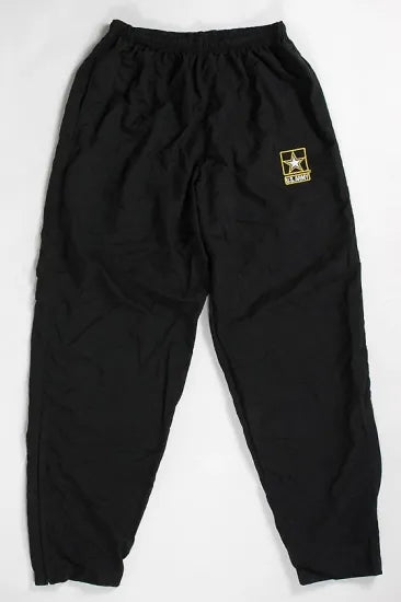 アメリカ軍 U.S.ARMY ブラック 後期型 APFU トレーニングパンツ 新品 -