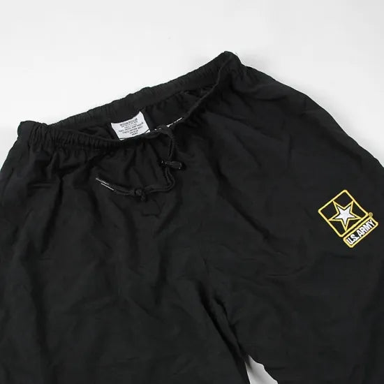 アメリカ軍 U.S.ARMY ブラック 後期型 APFU トレーニングパンツ 新品 -