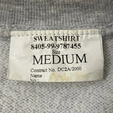イギリス軍 グレー スウェットシャツ USED =