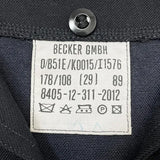 ドイツ海軍 NAVY ブラック セーラー USED =