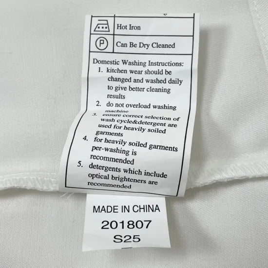 イギリス軍 ホワイト シェフジャケット 新品 =