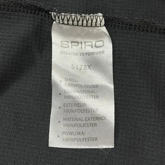 1点物 イギリス軍  ブラック ハーフZIP トレーニングシャツ USED UK190=