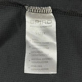 1点物 イギリス軍  ブラック ハーフZIP トレーニングシャツ USED UK190=