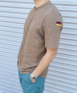 【スモール特価】ドイツ軍 ARMY フラッグワッペン付 Tシャツ USED T61U-SB-