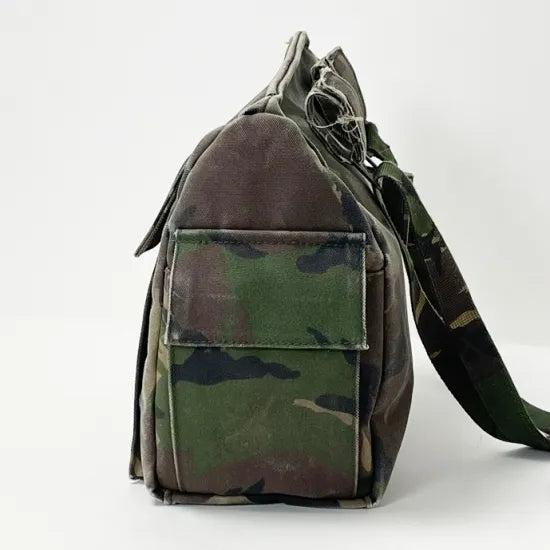 オランダ軍 ウッドランドカモ FM12 ショルダーバッグ USED =