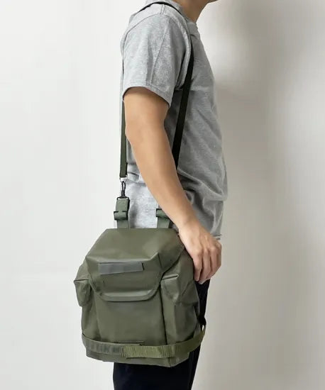 ポーランド軍 OD&ベージュ MP-5 ショルダーバッグ 新品 339N