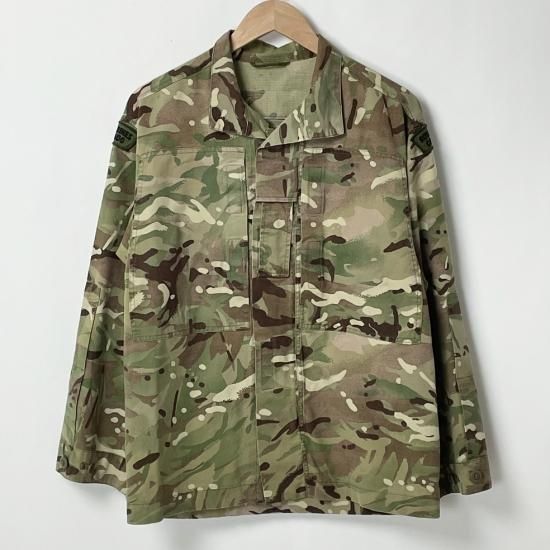 イギリス軍 COMBAT SMOCK ミリタリージャケット (RAF階級章付