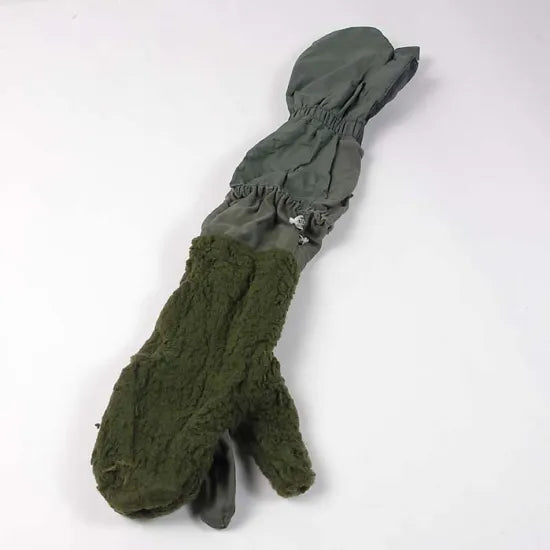 フランス軍 OD ビンテージ クロロファイバー グラブ USED 157U-