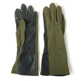 アメリカ軍 OD/ブラック CVC サマー アラミド フライトグラブ 新品 12GBN-