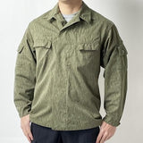 旧東ドイツ軍 NVA レインドロップカモ フィールドジャケット サイドポケット無し 新品 =