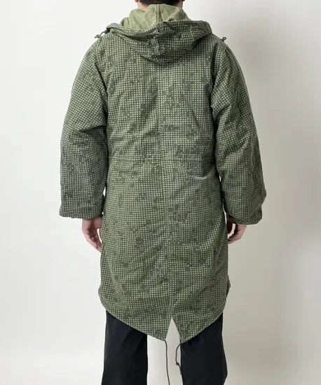 アメリカ軍 ナイトデザートカモ モッズコート（USED）Mサイズ アメリカ軍ナイトデザートカモ モッズコート（USED・ライナー付）M